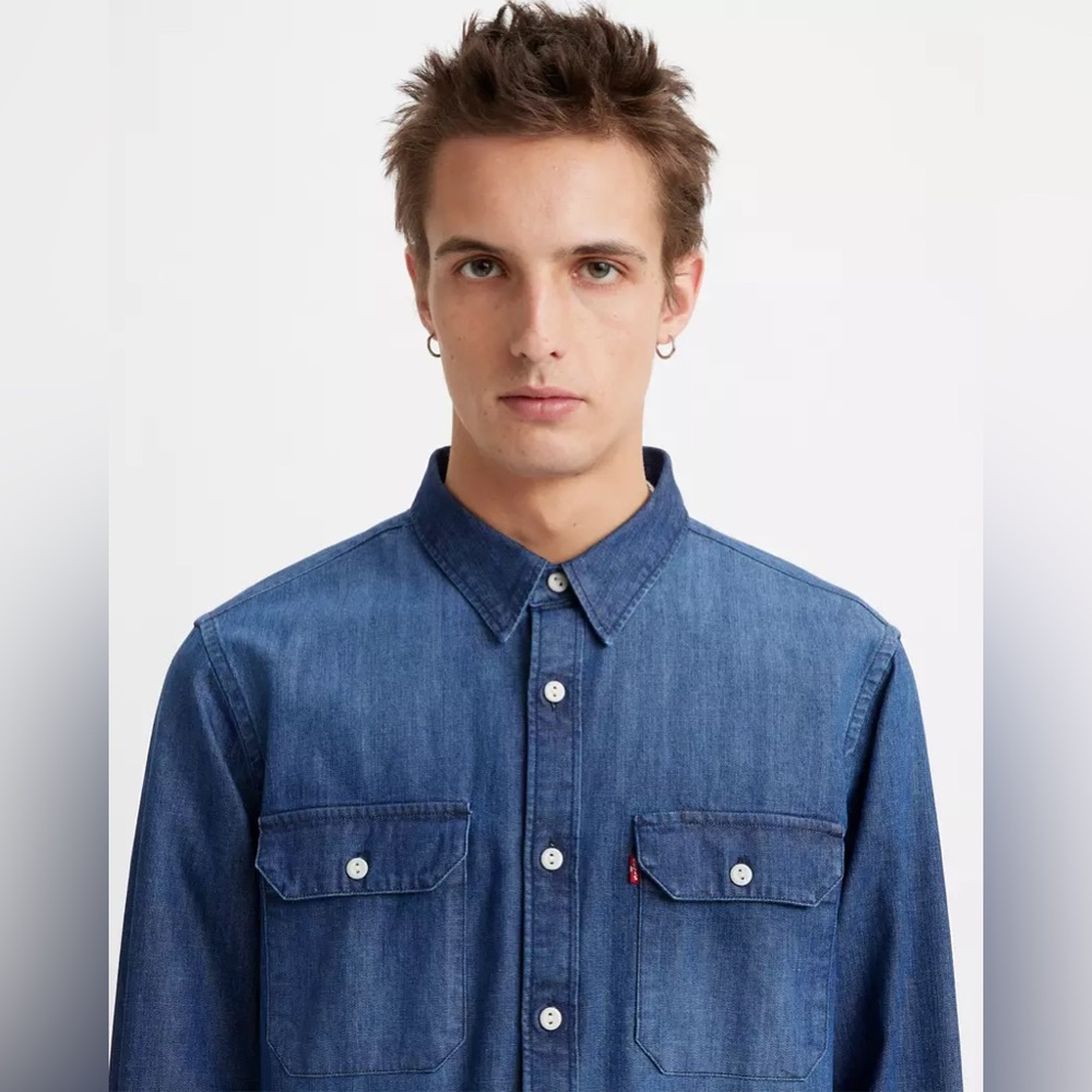 Levi’s Denim Western Button Up Shirt/Jackson Worker Overshirt